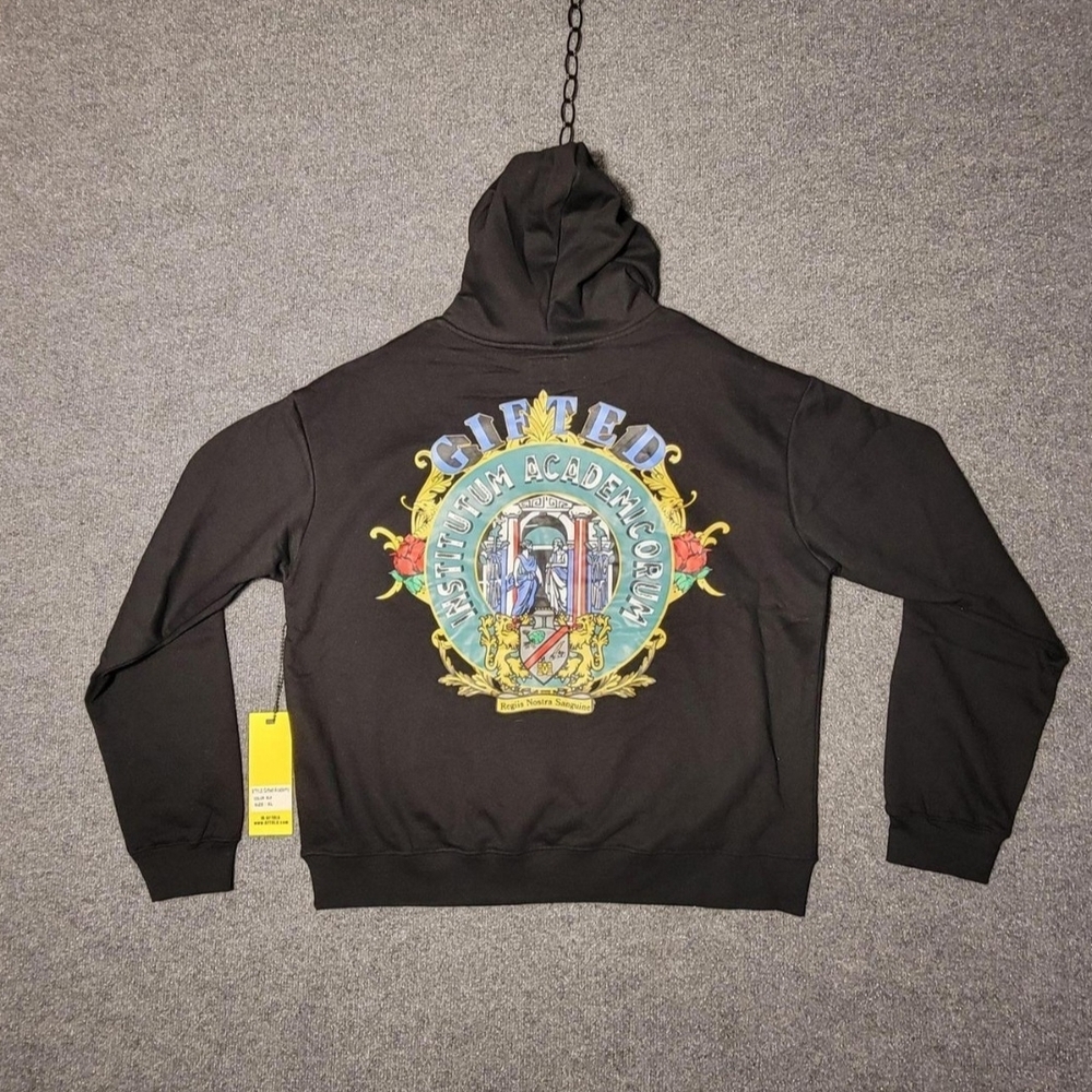 NWT- GFTD LA Gifted Academy Black Pullover Hoodie - Unisex- Size S & XL